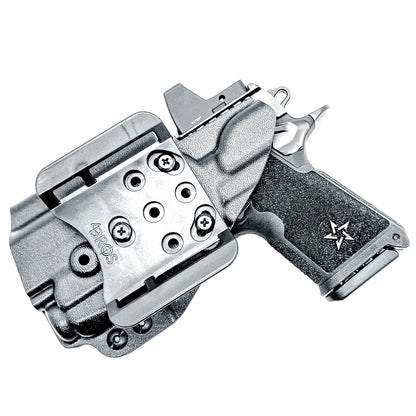 Precision-fit OWB Outside Waistband holster for the Staccato HD C3.6 and Streamlight TLR-7 X from Four Brothers