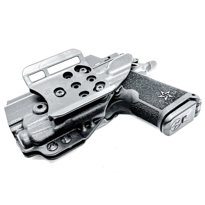 Precision-fit OWB Outside Waistband holster for the Staccato HD C3.6 and Streamlight TLR-7 X from Four Brothers