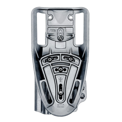 OWB outside the waistband duty & competition holster for the Staccato HD C4X and Surefire XC3 from Four Brothers