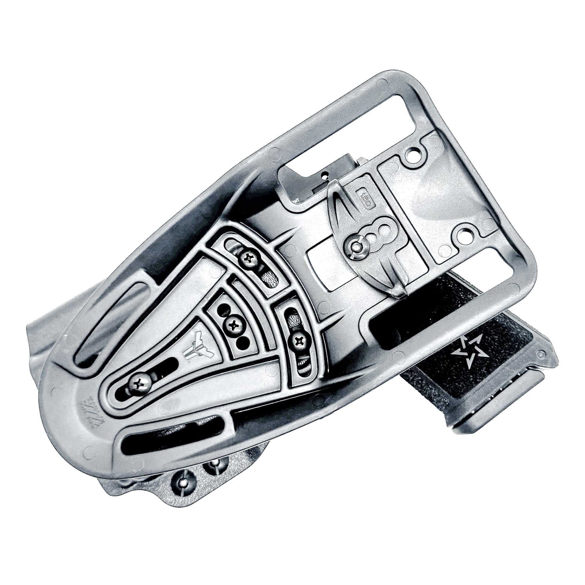 OWB outside the waistband duty & competition holster for the Staccato HD C4X and Surefire XC3 from Four Brothers