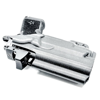 IWB inside the waistband holster for the Staccato HD C4X and Surefire XC3 from Four Brothers