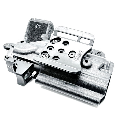 OWB Outside Waistband holster for the Staccato HD C4X and Surefire XC3 from Four Brothers