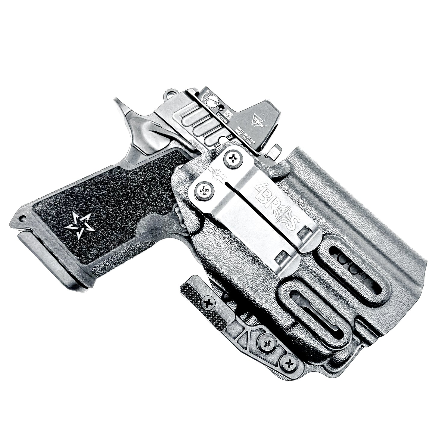 IWB inside the waistband holster for the Staccato HD C4X and Streamlight TLR-7 X and A from Four Brothers