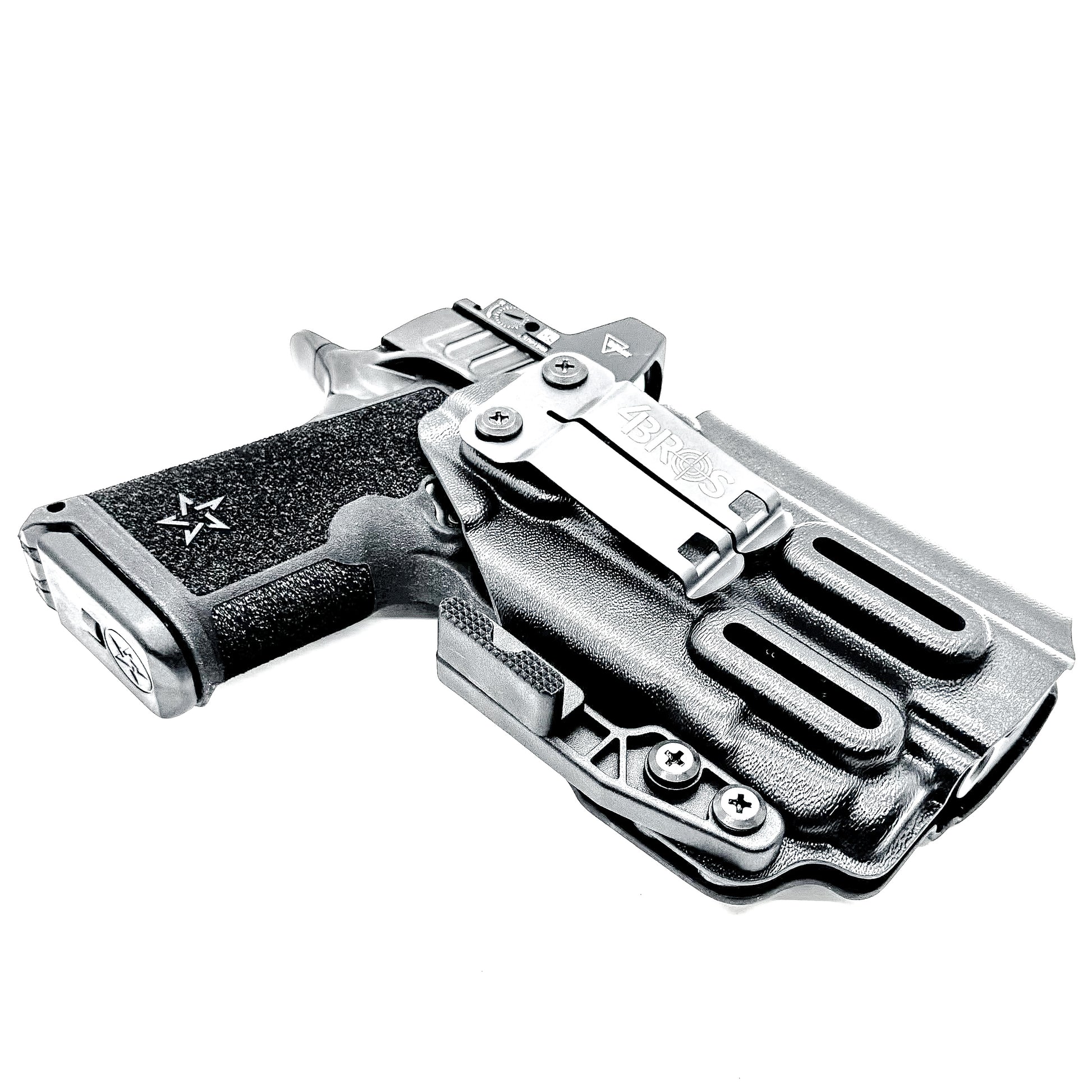 IWB inside the waistband holster for the Staccato HD C4X and Streamlight TLR-7 X and A from Four Brothers