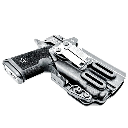 IWB inside the waistband holster for the Staccato HD C4X and Streamlight TLR-7 X and A from Four Brothers