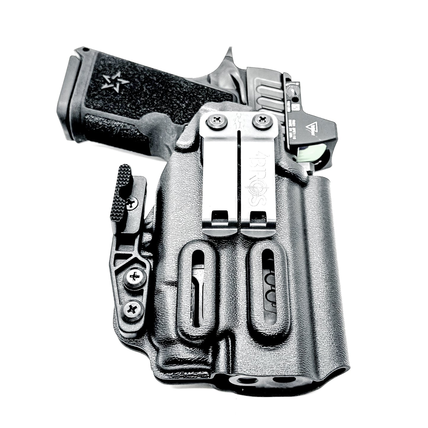 IWB inside the waistband holster for the Staccato HD C4X and Streamlight TLR-7 X and A from Four Brothers