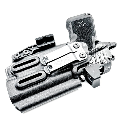 IWB inside the waistband holster for the Staccato HD C4X and Streamlight TLR-7 X and A from Four Brothers