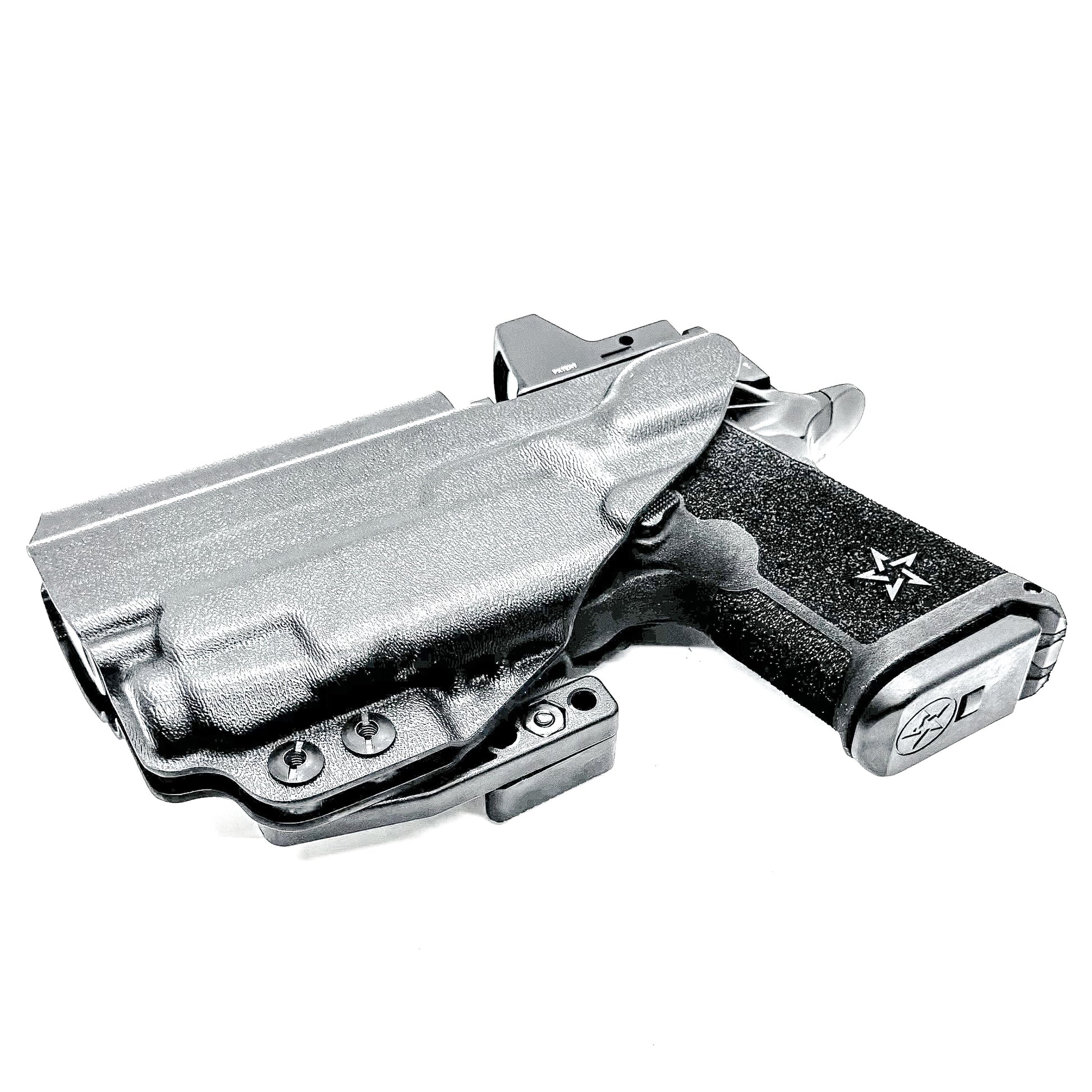IWB inside the waistband holster for the Staccato HD C4X and Streamlight TLR-7 X and A from Four Brothers