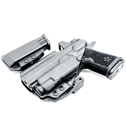 Inside Waistband (IWB) holster for Staccato HD C4X with Streamlight TLR-7 X and 9MM mag carrier
