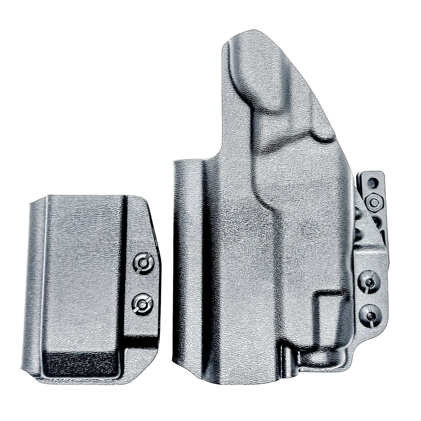 Inside Waistband (IWB) holster for Staccato HD C4X with Streamlight TLR-7 X and 9MM mag carrier