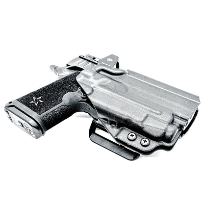 OWB outside waistband holster for the Staccato HD C4X and Streamlight TLR-7 X and A from Four Brothers