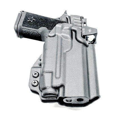 OWB outside waistband holster for the Staccato HD C4X and Streamlight TLR-7 X and A from Four Brothers