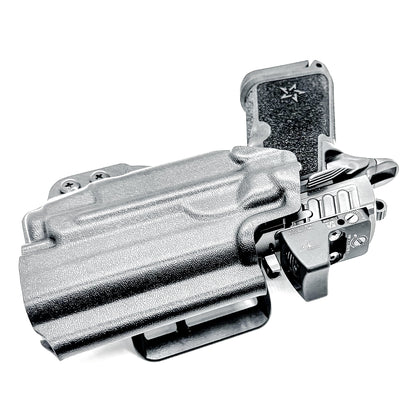 OWB outside waistband holster for the Staccato HD C4X and Streamlight TLR-7 X and A from Four Brothers