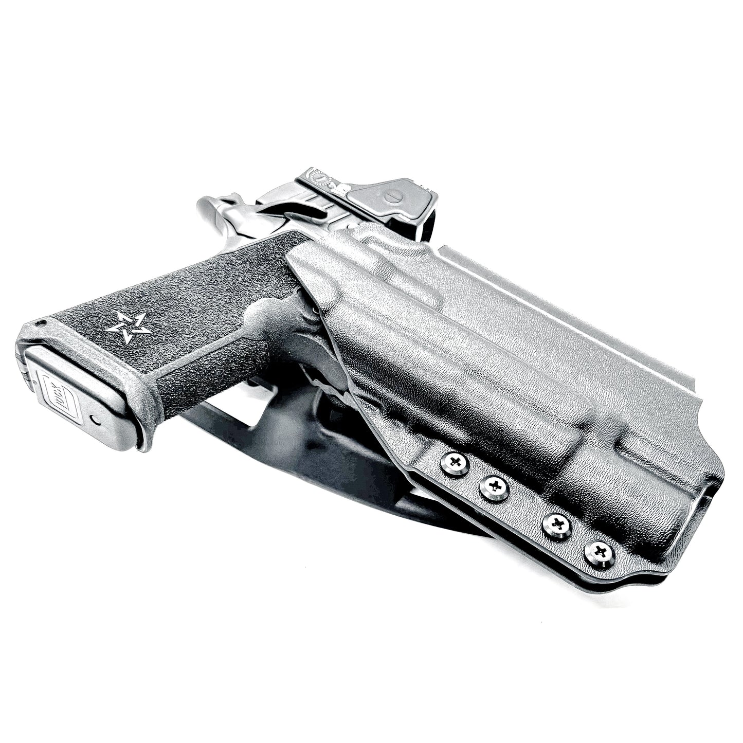 Light Duty & Competition Outside Waistband (OWB) Holster for Staccato HD P4.5 with SureFire X300U (A&B)