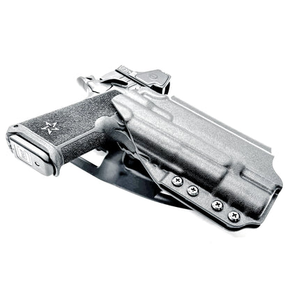 Light Duty & Competition Outside Waistband (OWB) Holster for Staccato HD P4.5 with SureFire X300U (A&B)