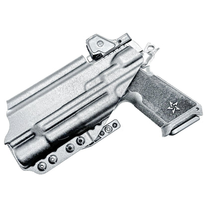 Black IWB holster for your Staccato HD P4.5 with Surefire X300U-A/B