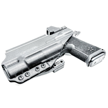Black IWB holster for your Staccato HD P4.5 with Surefire X300U-A/B