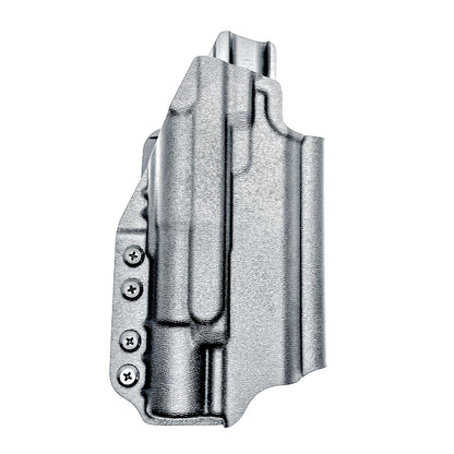 Black OWB holster for Staccato HD P4.5 with Surefire X300U-A/B