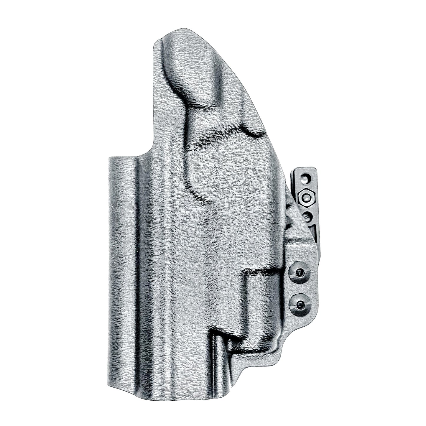 IWB inside the waistband holster for the Staccato HD P4.5 and Surefire XC3 from Four Brothers