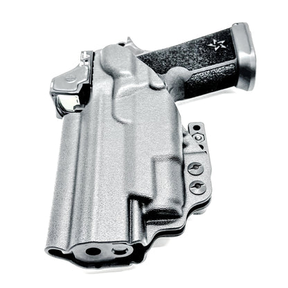IWB inside the waistband holster for the Staccato HD P4.5 and Surefire XC3 from Four Brothers