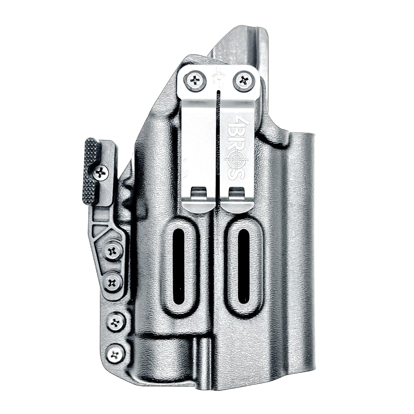 IWB holster for the Staccato HD P4.5 and Streamlight TLR-1 HL or TLR-1 HP for Inside Waistband concealed carry.