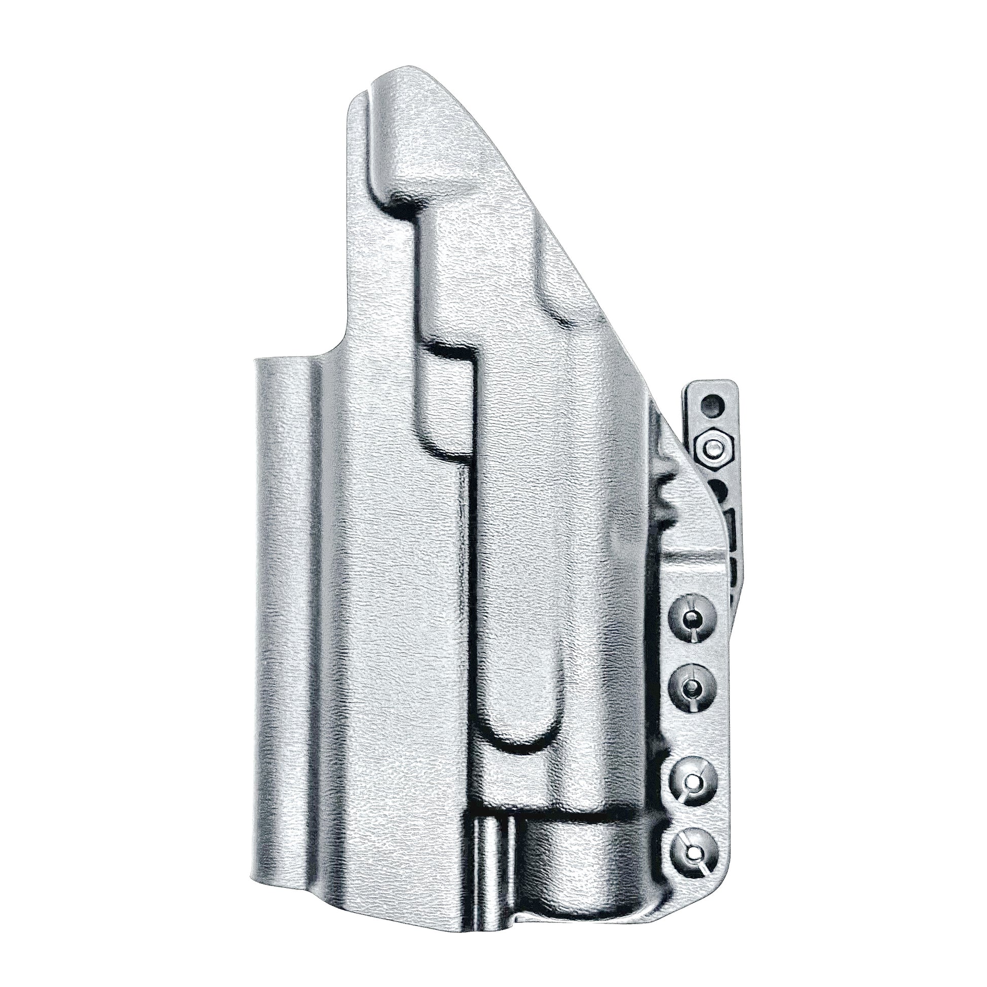 IWB holster for the Staccato HD P4.5 and Streamlight TLR-1 HL or TLR-1 HP for Inside Waistband concealed carry.