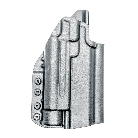 OWB holster for the Staccato HD P4.5 and Streamlight TLR-1 HL or TLR-1 HP for Outside Waistband carry.