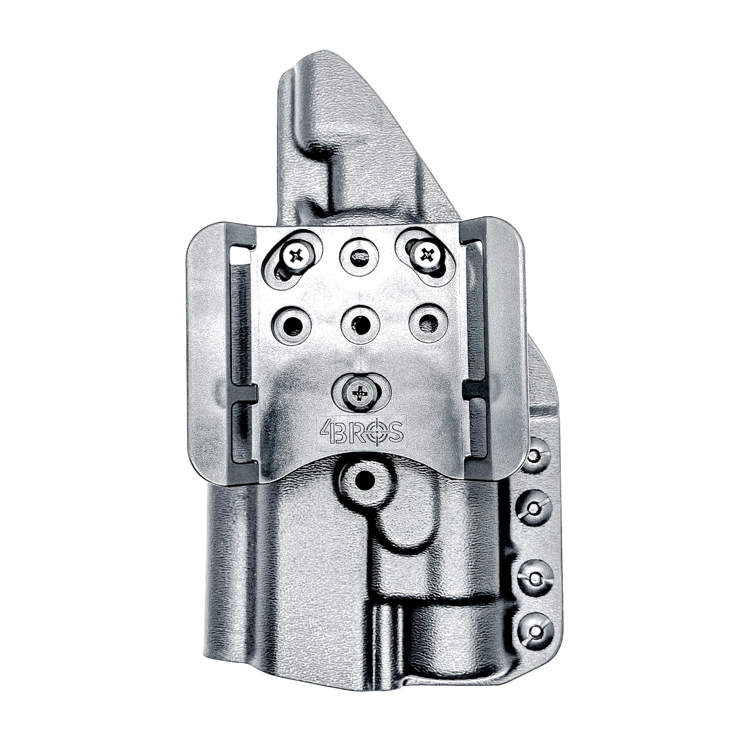 OWB holster for the Staccato HD P4.5 and Streamlight TLR-1 HL or TLR-1 HP for Outside Waistband carry.