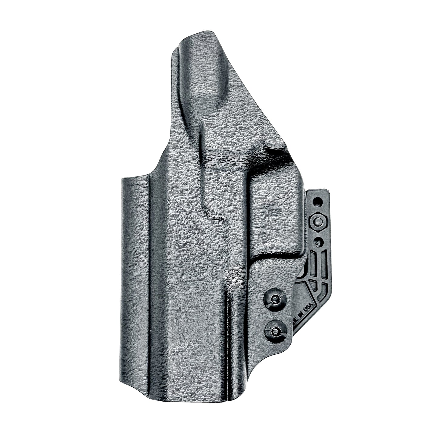 Precision-fit IWB inside the waistband holster for the Staccato HD P4 from Four Brothers. Slim, secure, and adjustable for optimal comfort and concealment.
