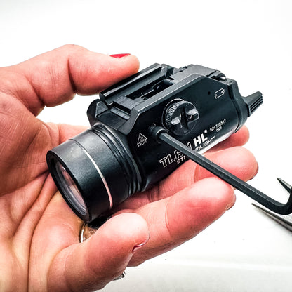 precision-made replacement key is designed specifically for the Staccato HD P4 to reposition the Streamlight TLR-1 HL closer to the trigger guard.