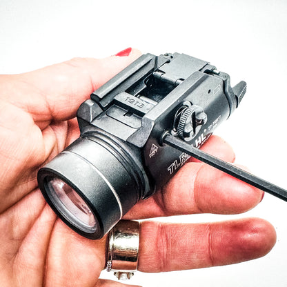 precision-made replacement key is designed specifically for the Staccato HD P4 to reposition the Streamlight TLR-1 HL closer to the trigger guard.