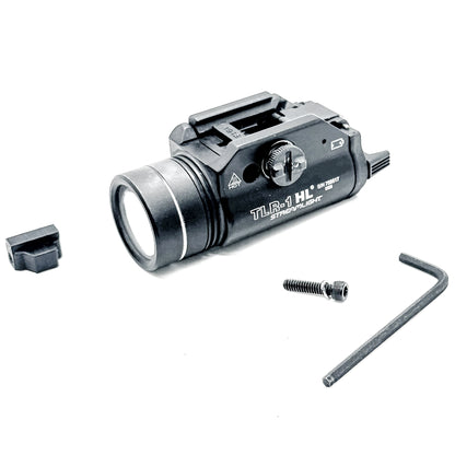 precision-made replacement key is designed specifically for the Staccato HD P4 to reposition the Streamlight TLR-1 HL closer to the trigger guard.