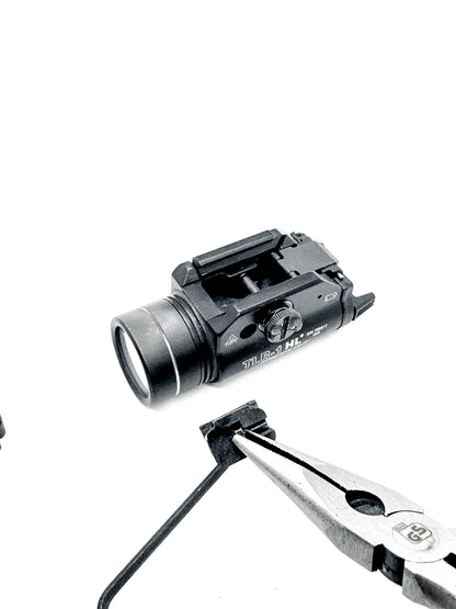 precision-made replacement key is designed specifically for the Staccato HD P4 to reposition the Streamlight TLR-1 HL closer to the trigger guard.