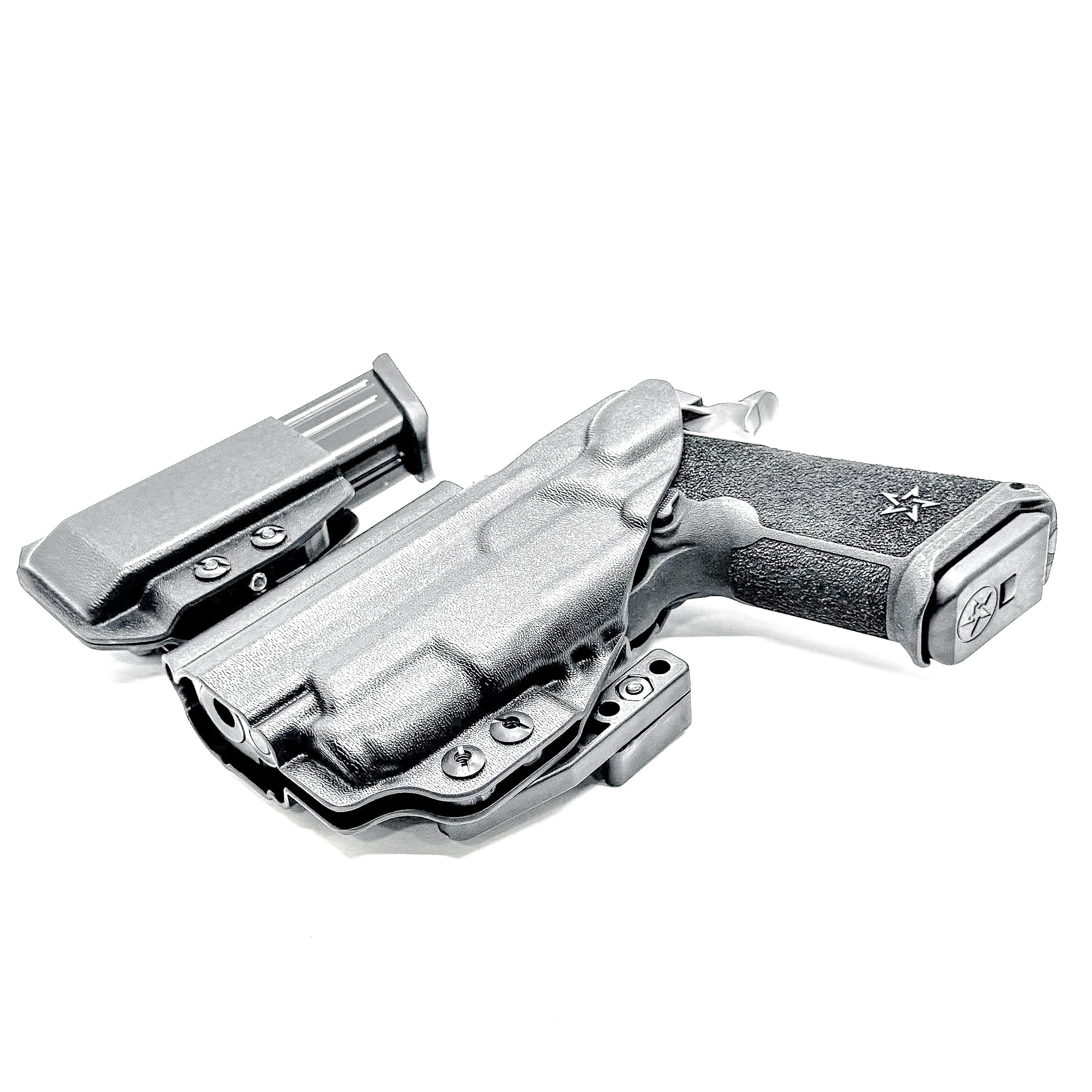 Staccato HD P4 & Surefire XC3 IWB Holster with Magazine Carrier