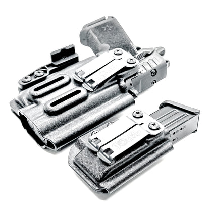 Four Brothers Staccato HD P4 & Surefire XC3 IWB Holster & Magazine Pouch IWB AIWB Inside Waistband Combo