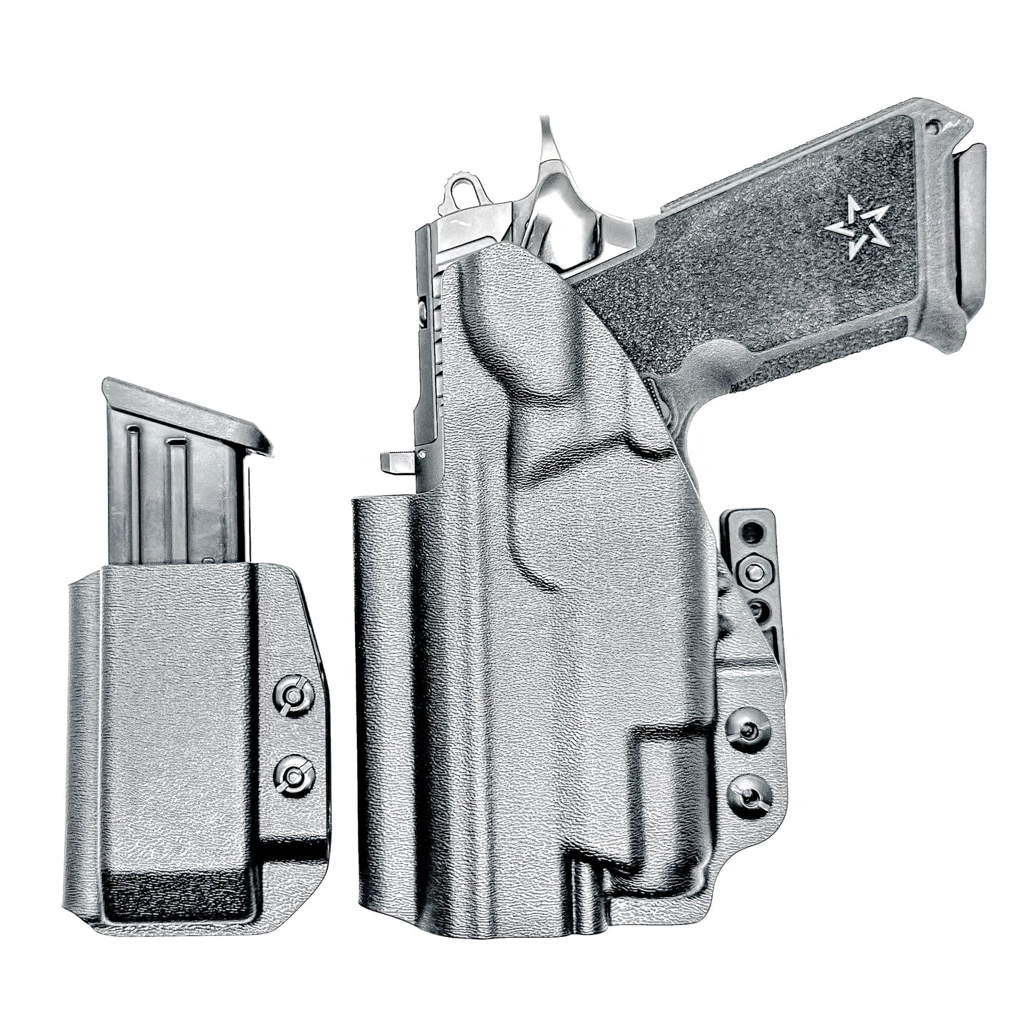 Four Brothers Staccato HD P4 & Surefire XC3 IWB Holster & Magazine Pouch IWB AIWB Inside Waistband Combo
