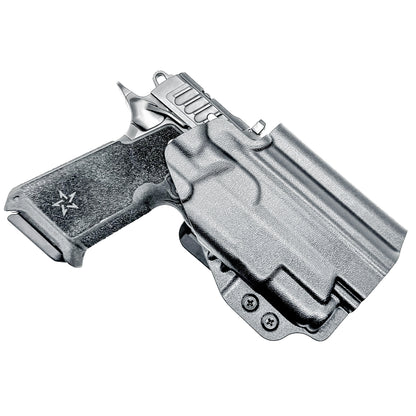 OWB Outside Waistband holster for the Staccato HD P4 and Surefire XC3 from Four Brothers