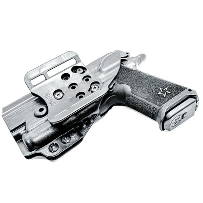 OWB Outside Waistband holster for the Staccato HD P4 and Surefire XC3 from Four Brothers