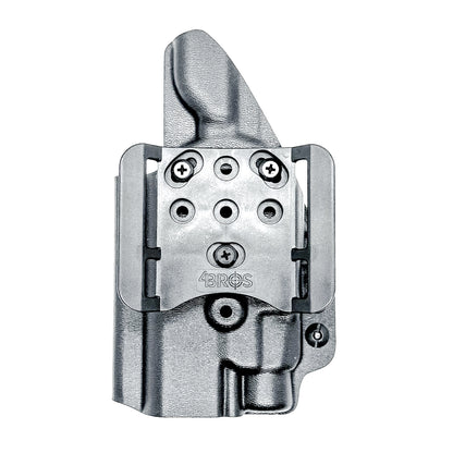 Precision-fit OWB Outside Waistband holster for the Staccato HD P4 and Streamlight TLR-7 HL-X from Four Brothers. Designed for comfort and concealment.