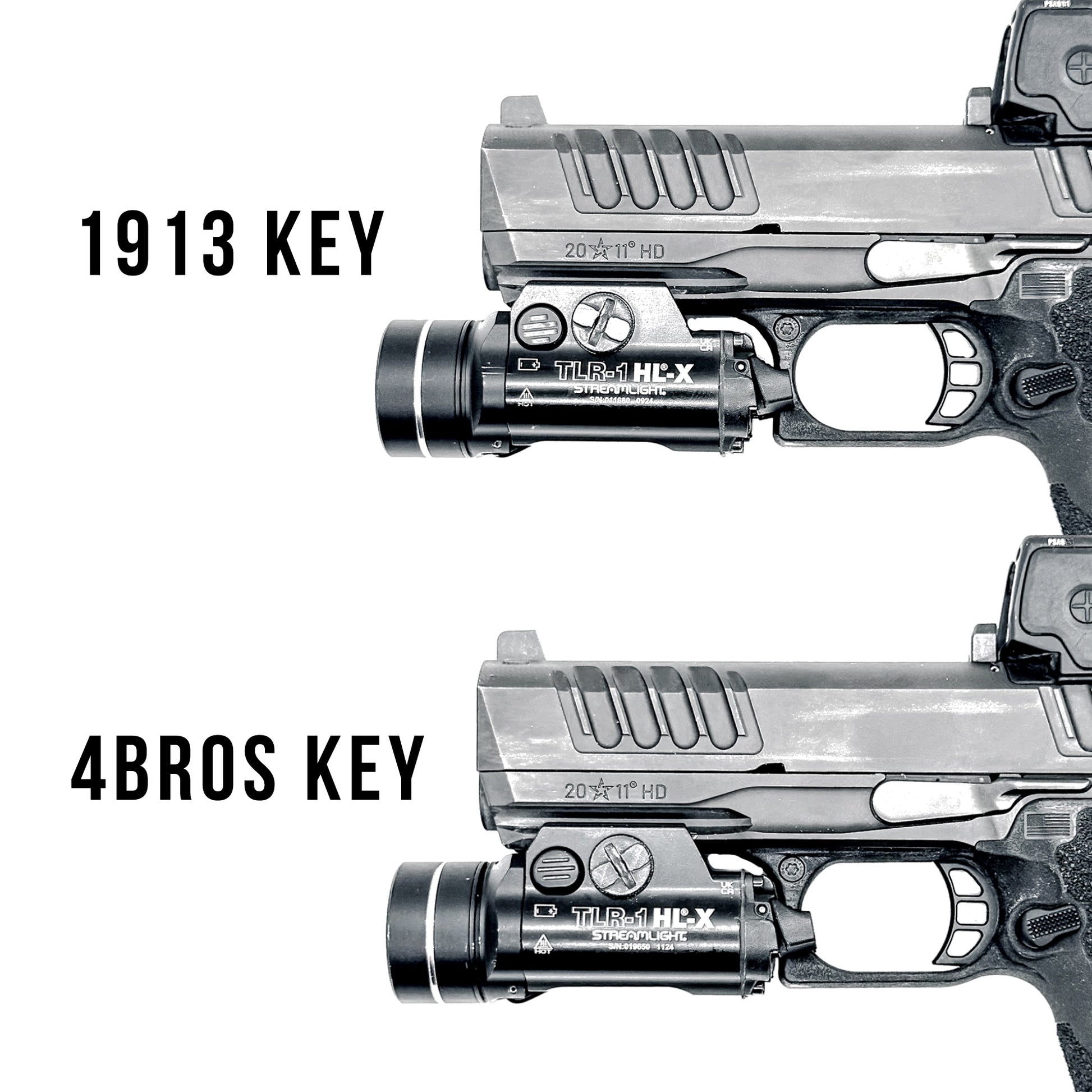 Staccato HD P4 Streamlight TLR-1 HL-X Key