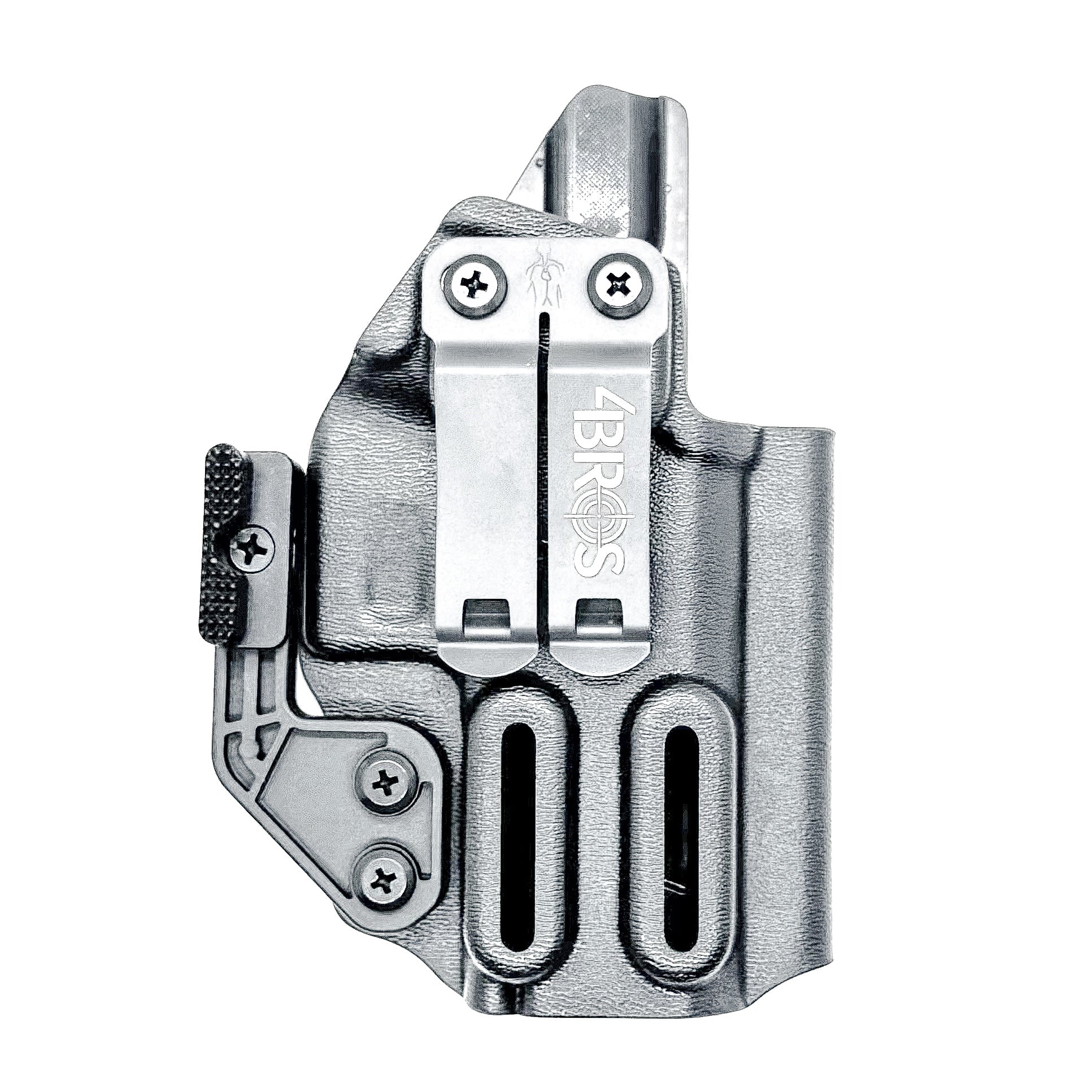 Precision-fit IWB inside the waistband holster for the Staccato HD C3.6 from Four Brothers. Slim, secure, and adjustable for optimal comfort and concealment.