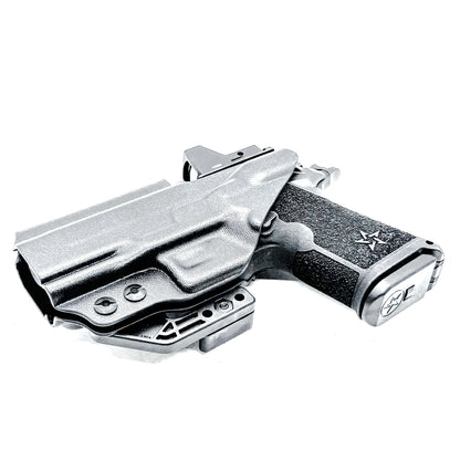 Precision-fit IWB inside the waistband holster for the Staccato HD C3.6 from Four Brothers. Slim, secure, and adjustable for optimal comfort and concealment.