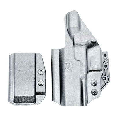IWB holster combo for Staccato HD C3.6 and Glock 9MM mags. Includes mag carrier, Modwing, and Monoblock clips. Ships fast from the USA.