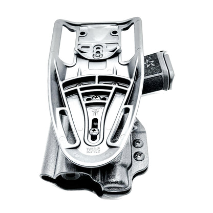 Duty and Competiton OWB Holster fits the Staccato HD C3.6 with TLR-7 HL-X .  Black with duty drop attachment.