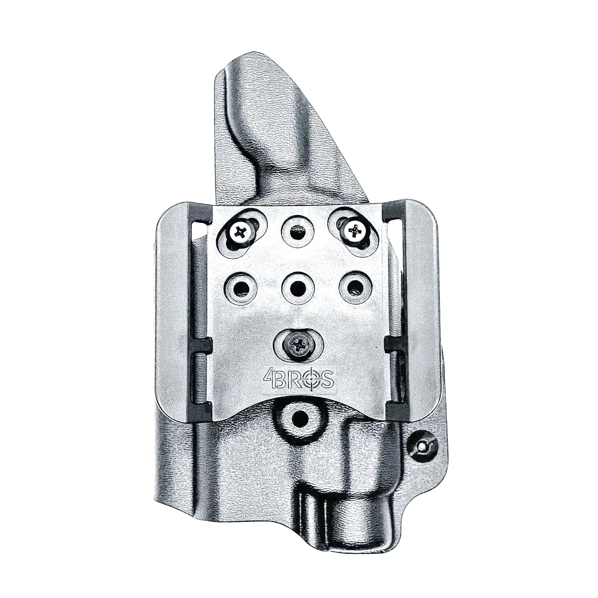 Black OWB Outside Waistband Holster for the Staccato HD C3.6 and Streamlight TLR-7 HL-X with 4Bros 1.5" Belt Slide.