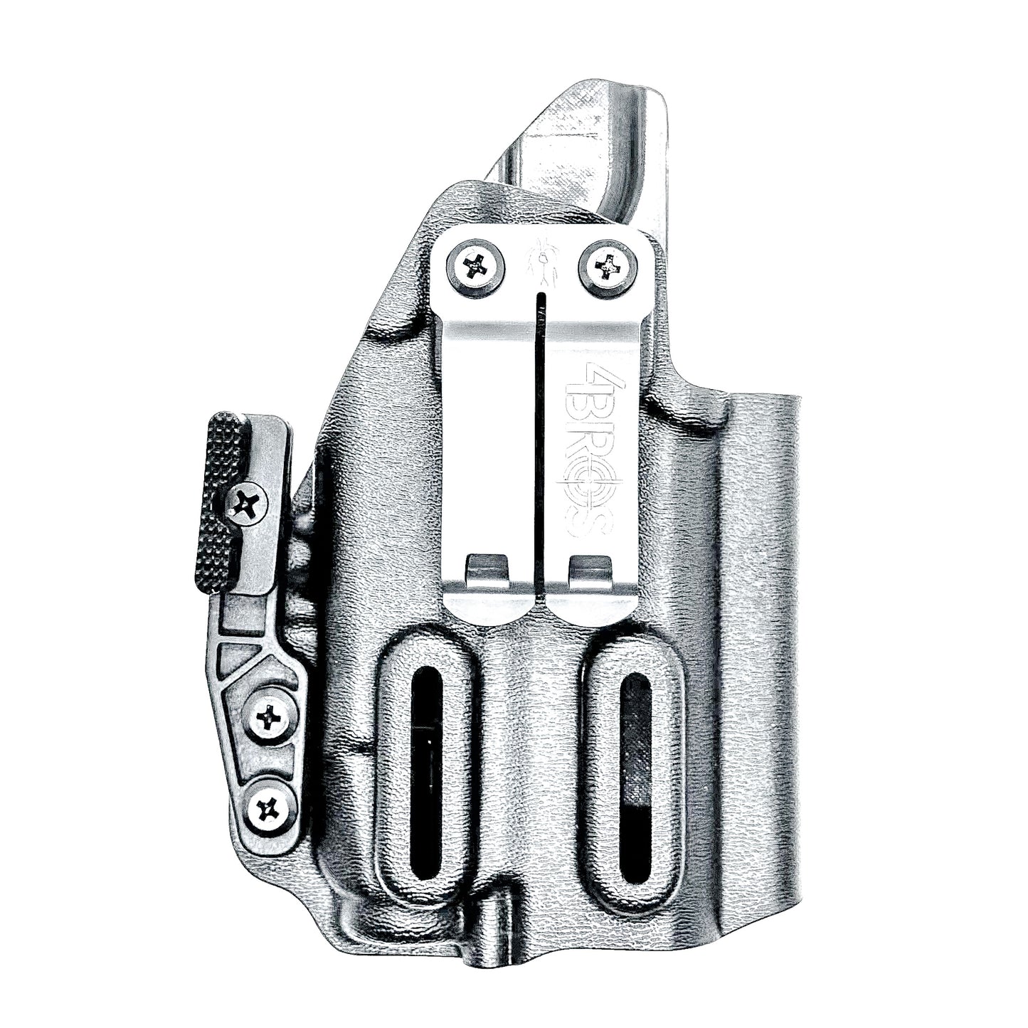 Inside Waistband IWB holster for the Staccato HD C3.6 and Streamlight TLR-7 X in black with the DCC monoblock and a modwing.