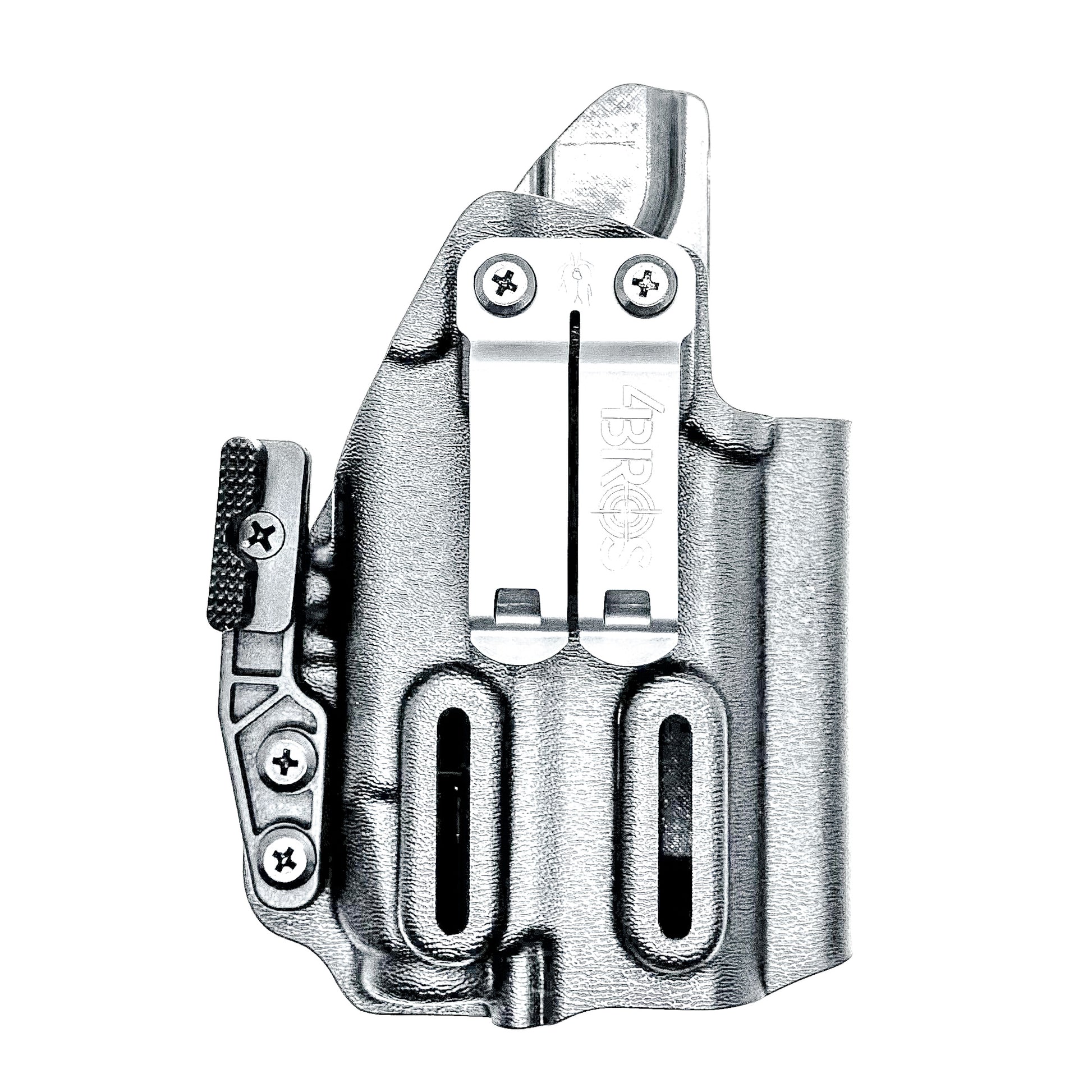 Inside Waistband IWB holster for the Staccato HD C3.6 and Streamlight TLR-7 X in black with the DCC monoblock and a modwing.