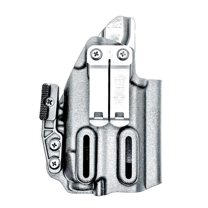 Inside Waistband IWB holster for the Staccato HD C3.6 and Streamlight TLR-7 X in black with the DCC monoblock and a modwing.