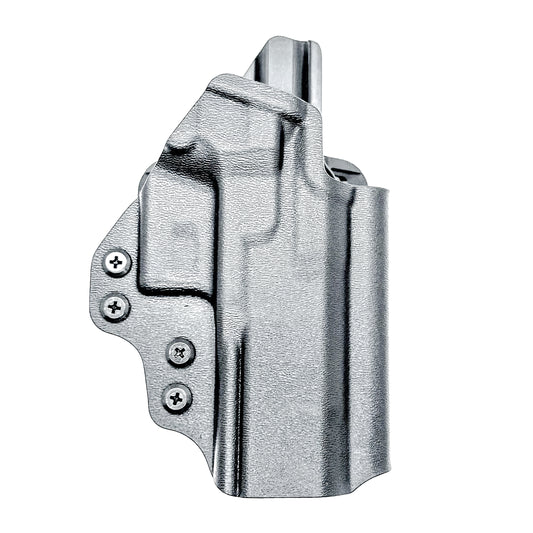 Precision-fit OWB outside the waistband holster for the Staccato HD C4X with 4BROS 1.5" Belt Slide in black.