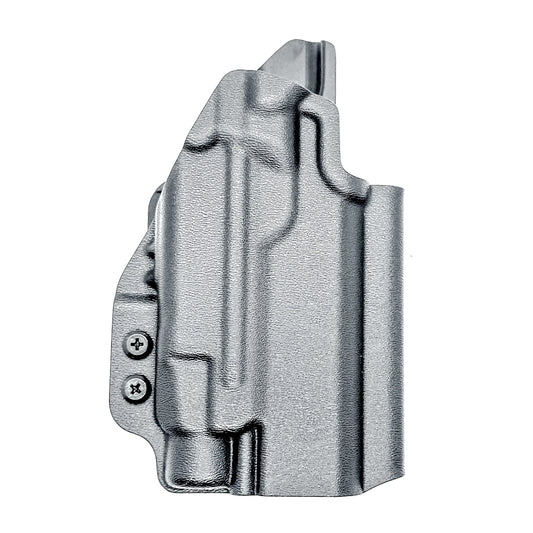 OWB Outside Waistband holster for the Staccato HD C4X and Streamlight TLR-7 HL-X in black with 4BROS 1.5" Belt Slide.